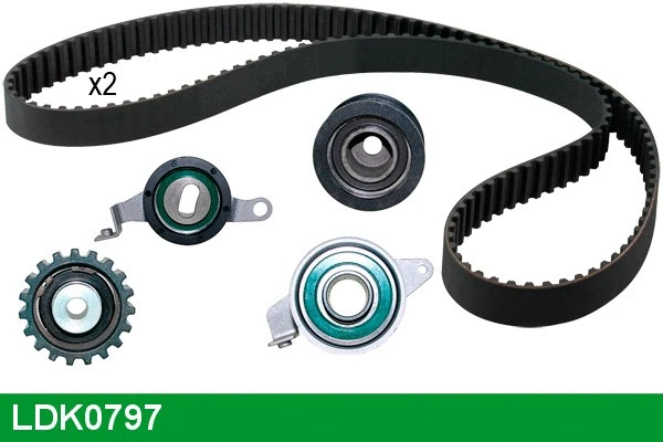 Kit de courroie crantée LUCAS LDK0797