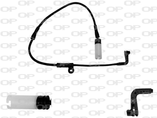 Contact d'avertissement, usure des plaquettes de frein OPEN PARTS AK3096.00