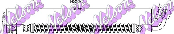 Flexible de frein KAWE H8387