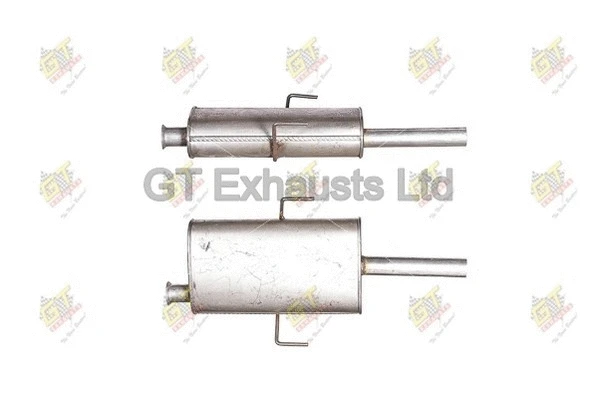 Silencieux central GT Exhausts GRN704