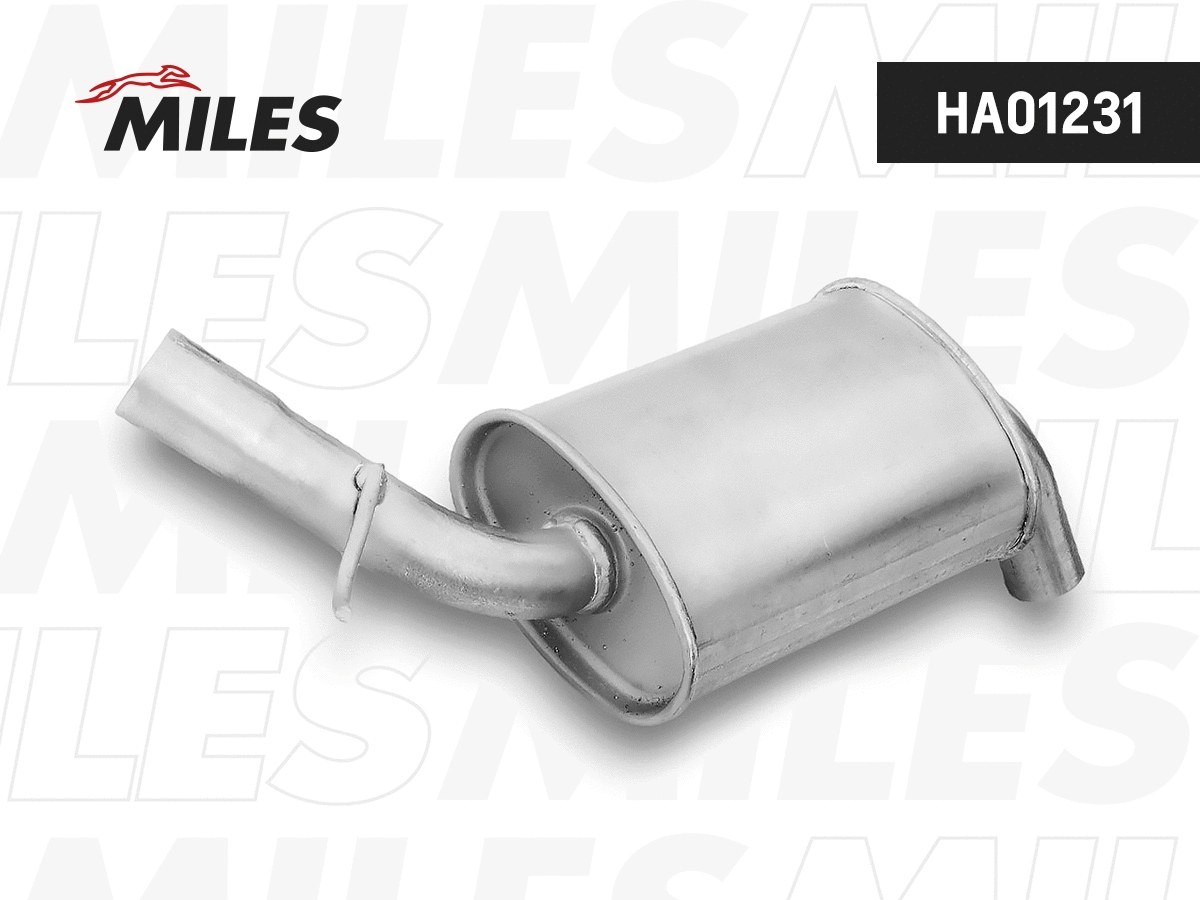 Silencieux central MILES HA01231