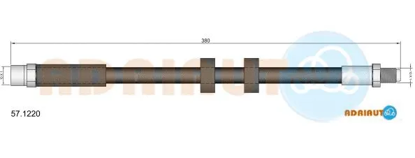 Flexible de frein ADRIAUTO 57.1220
