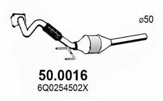 Catalyseur ASSO 50.0016