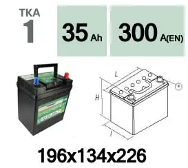 Batterie de démarrage Technika TKA1
