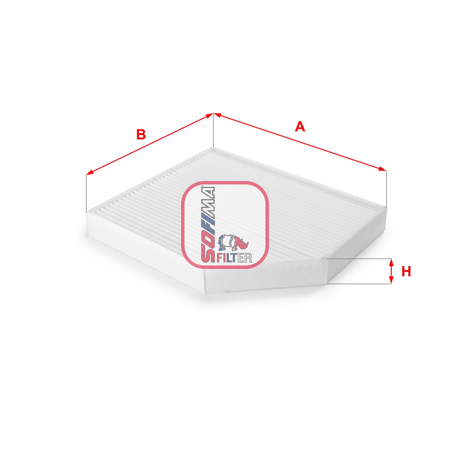 Filtre, air de l'habitacle SOFIMA S 3153 C
