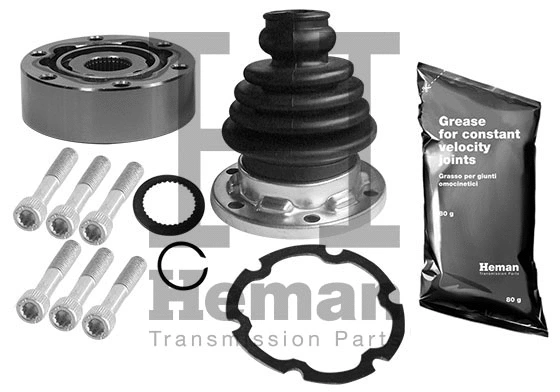 Jeu de joints, arbre de transmission HEMAN TJ06370