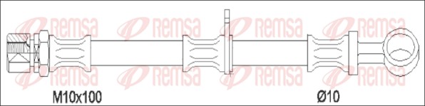 Flexible de frein REMSA G1904.21