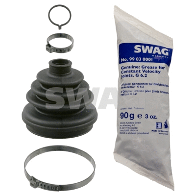 Jeu de joints-soufflets, arbre de commande SWAG 40 83 0002