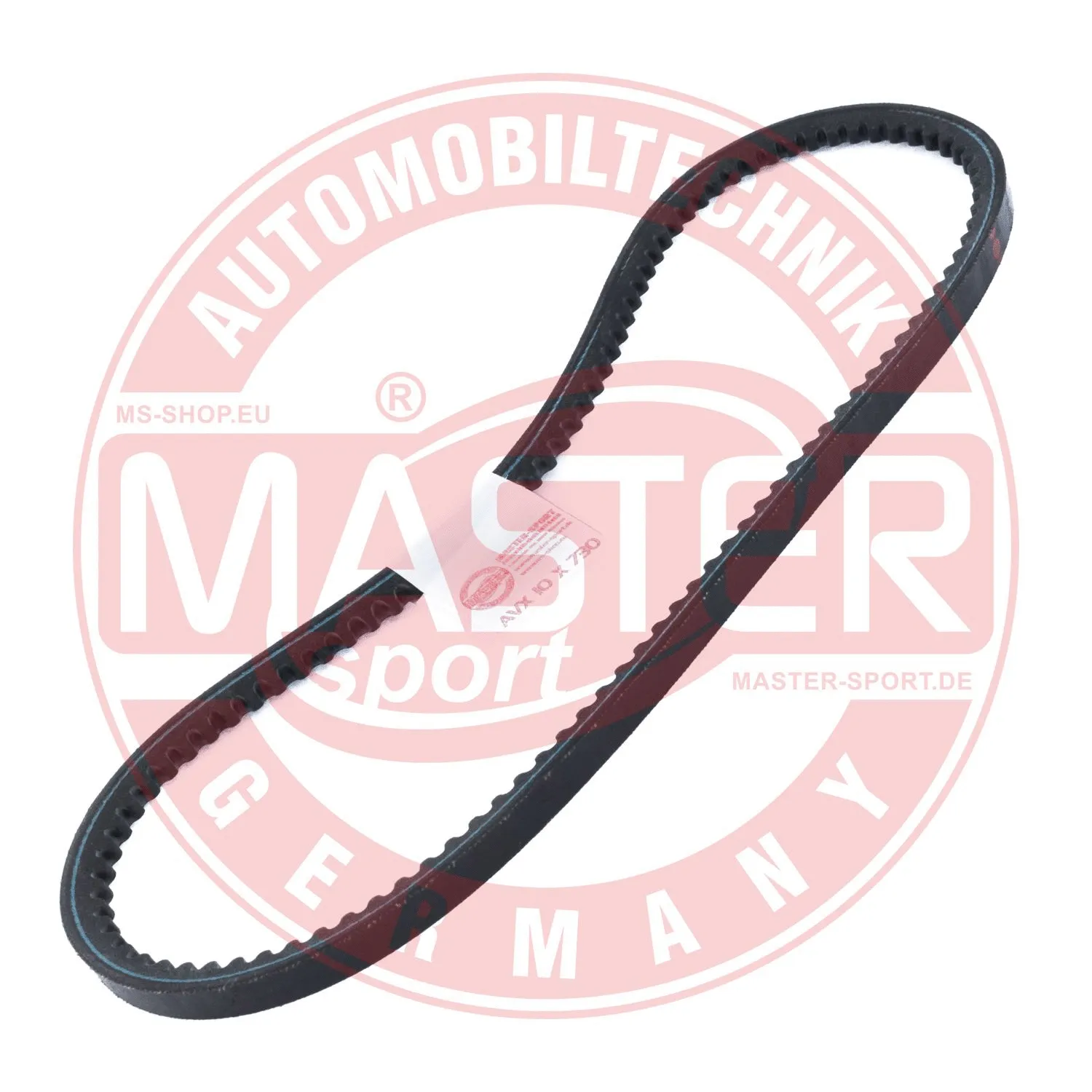 Courroie trapézoïdale MASTER-SPORT GERMANY AVX-10X730-PCS-MS