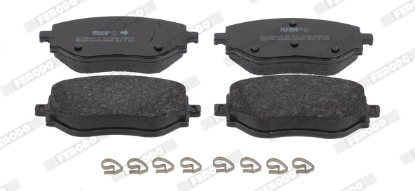 Kit de plaquettes de frein, frein à disque FERODO FDB5192