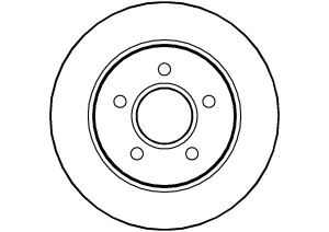 Disque de frein ABTEX BD1245S