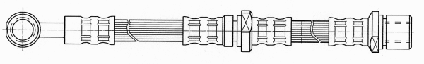 Flexible de frein CEF 511973