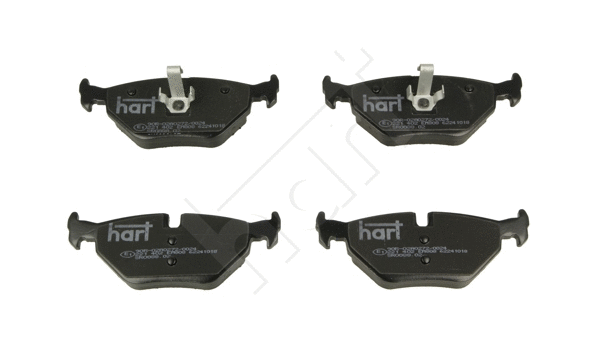 Kit de plaquettes de frein, frein à disque HART 221 402