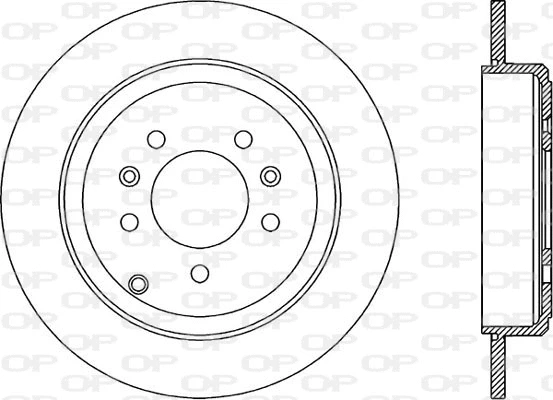 Disque de frein OPEN PARTS BDR1892.10