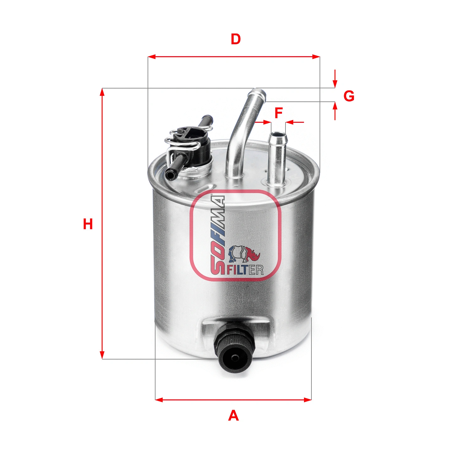 Filtre à carburant SOFIMA S 5582 GC