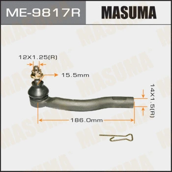 Rotule de barre de connexion MASUMA ME-9817R