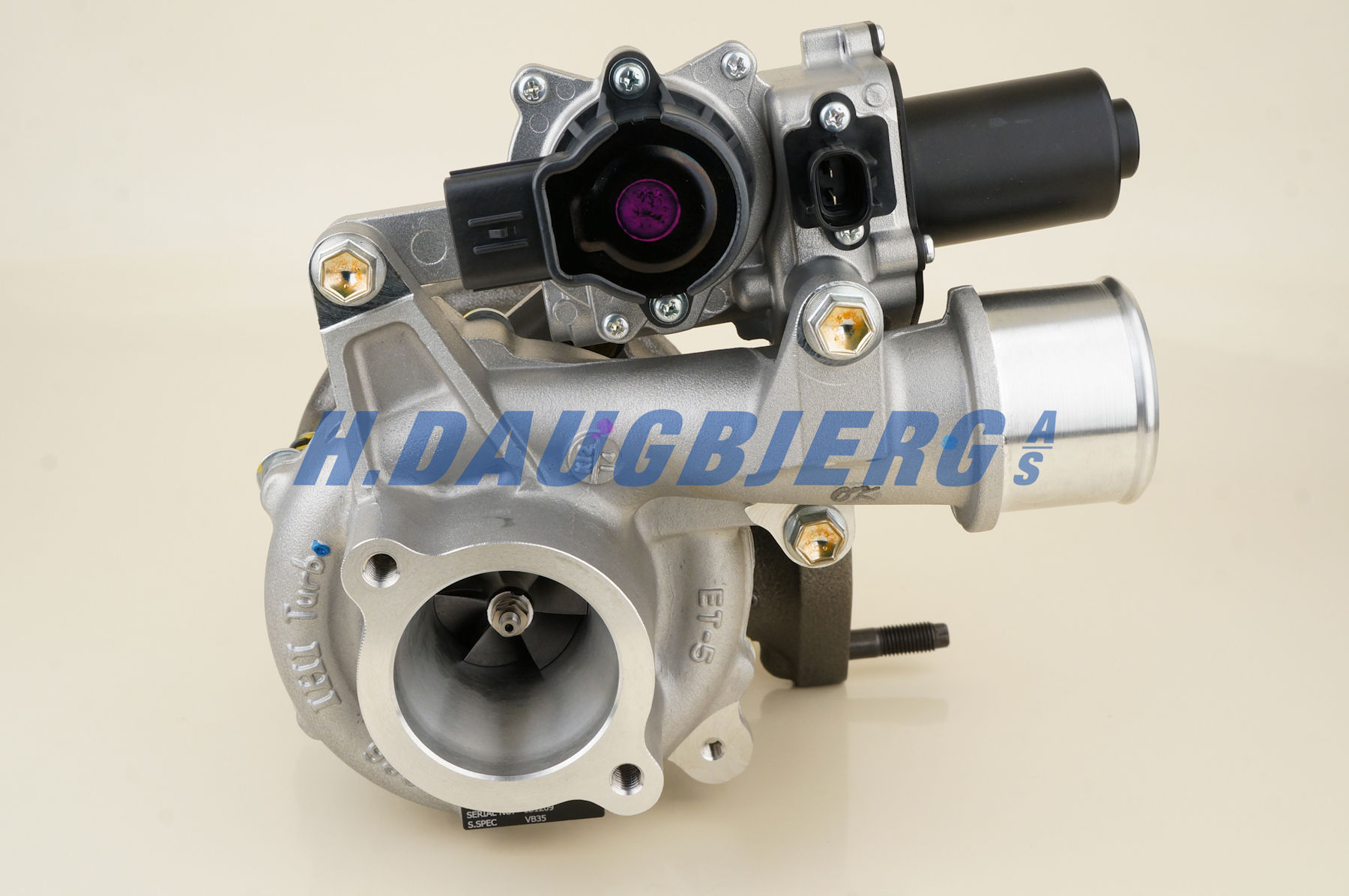 Turbocompresseur, suralimentation H. Daugbjerg VB35