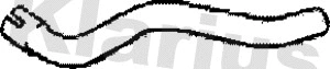 Tuyau d'échappement KLARIUS VO153E