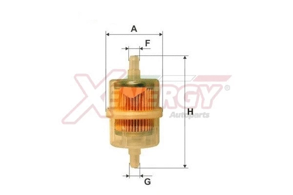 Filtre à carburant AP XENERGY X1510101