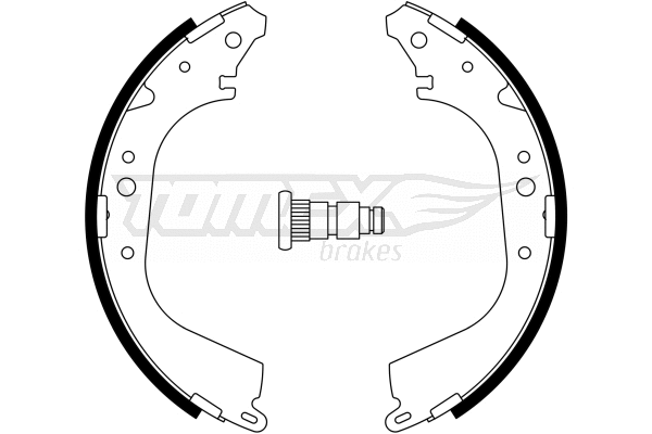 Jeu de mâchoires de frein TOMEX Brakes TX 23-35