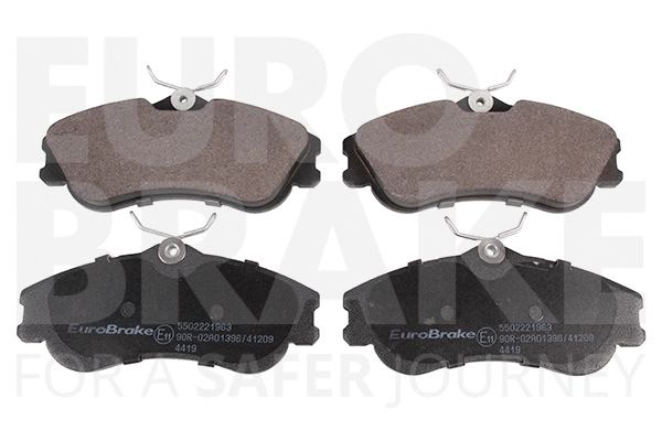 Kit de plaquettes de frein, frein à disque EUROBRAKE 5502221963