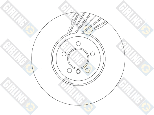 Disque de frein GIRLING 6066135