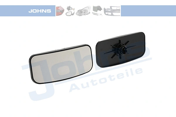 Verre de rétroviseur, rétroviseur extérieur JOHNS 60 91 37-85