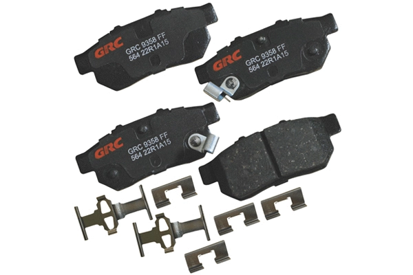Kit de plaquettes de frein, frein à disque GRC - Ultra Brakes GCD564
