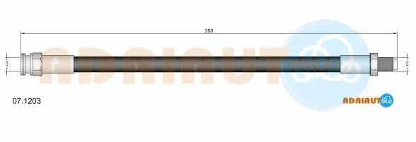 Flexible de frein ADRIAUTO 07.1203