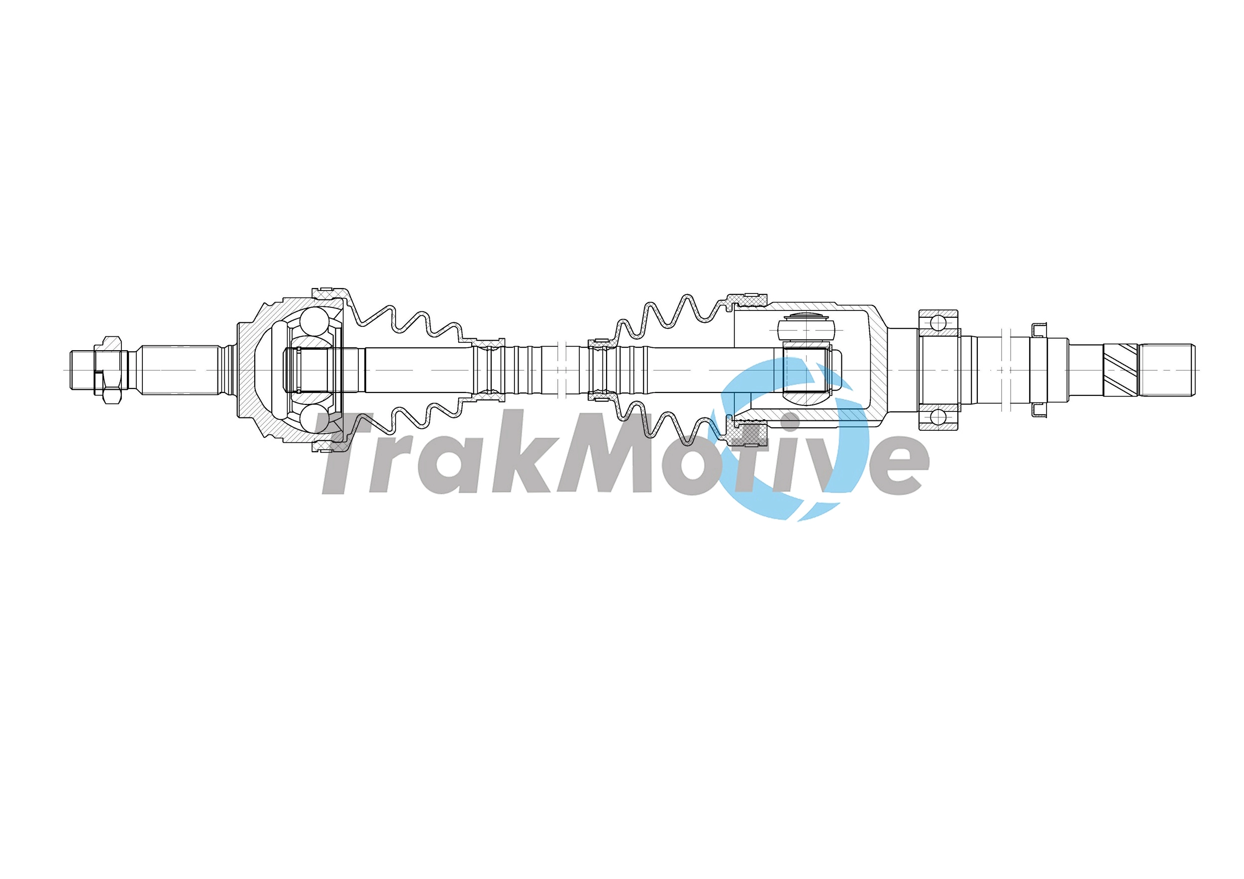 Arbre de transmission TrakMotive 30-1982