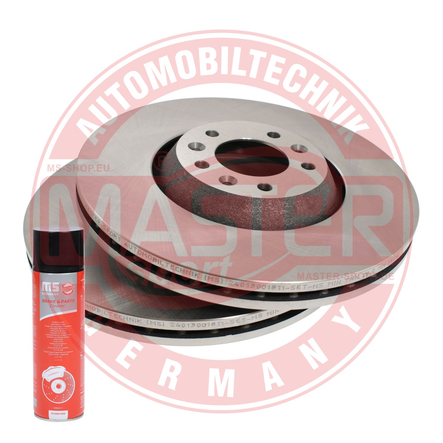 Disque de frein MASTER-SPORT GERMANY 24013001811-SET-MSP