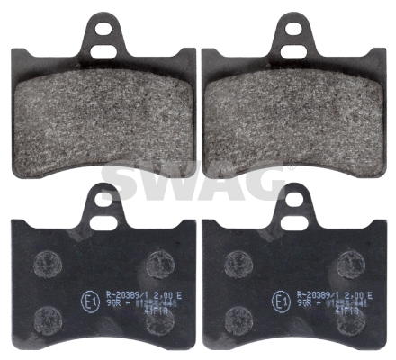 Kit de plaquettes de frein, frein à disque SWAG 64 11 6036