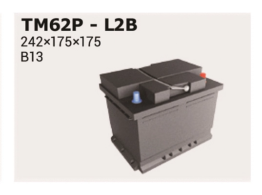 Batterie de démarrage IPSA TM62P