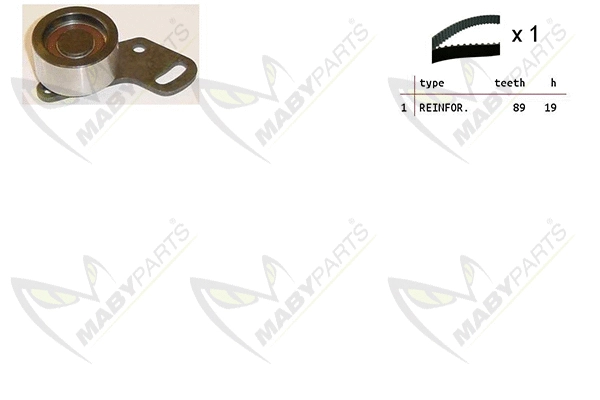 Kit de courroie crantée MABYPARTS OBK010500
