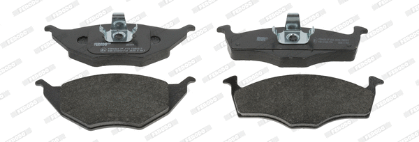 Kit de plaquettes de frein, frein à disque FERODO FDB1517