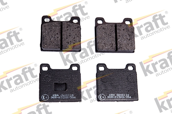 Kit de plaquettes de frein, frein à disque KRAFT AUTOMOTIVE 6000110