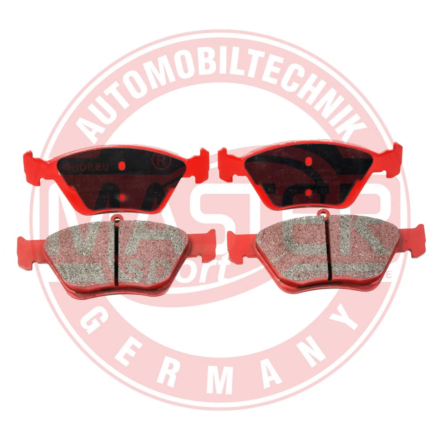 Kit de plaquettes de frein, frein à disque MASTER-SPORT GERMANY 13046070802N-SET-MS