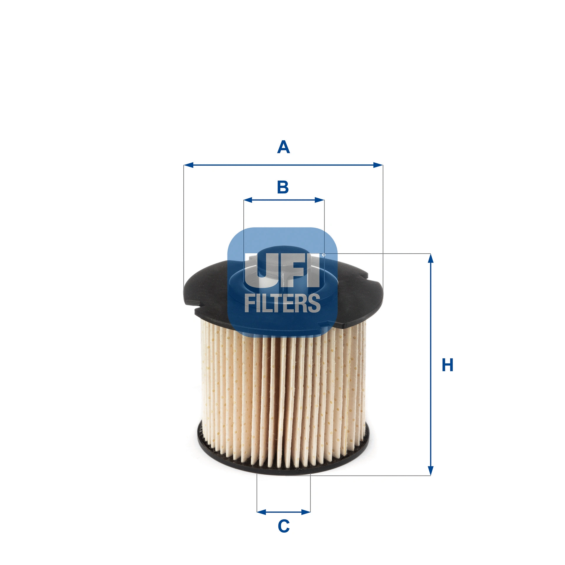 Filtre à carburant UFI 26.104.00