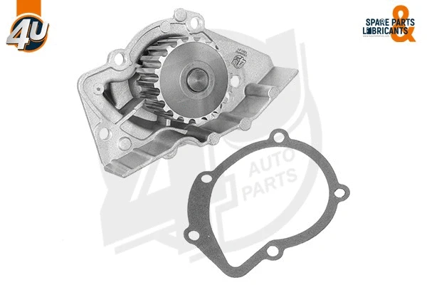Pompe à eau, refroidissement du moteur 4U Autoparts 13268PU