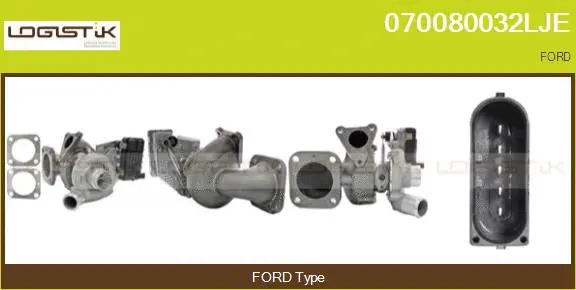 Turbocompresseur, suralimentation LGK 070080032LJE