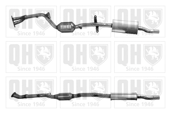 Catalyseur QUINTON HAZELL QCAT91202H