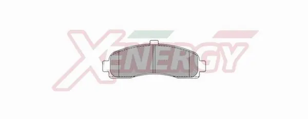 Kit de plaquettes de frein, frein à disque AP XENERGY X40529