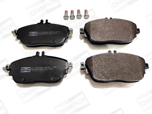 Kit de plaquettes de frein, frein à disque CHAMPION 573403CH