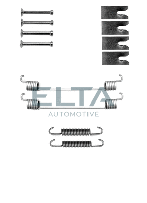 Kit d'accessoires, mâchoire de frein ELTA AUTOMOTIVE EA8021