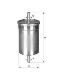Filtre à carburant UNIFLUX FILTERS XN422