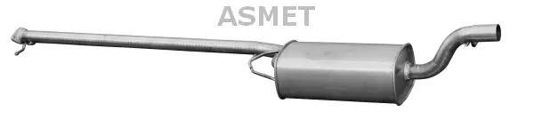 Silencieux central ASMET 07.192