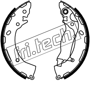 Jeu de mâchoires de frein fri.tech. 1253.747