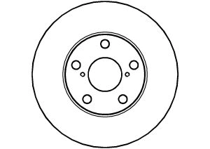 Disque de frein ABTEX BD1193V