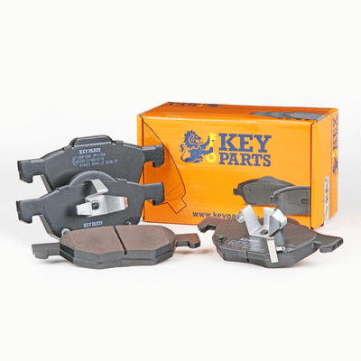 Kit de plaquettes de frein, frein à disque KEY PARTS KBP1883