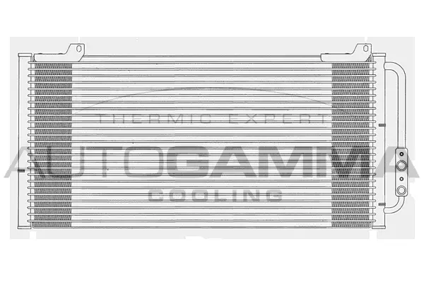 Condenseur, climatisation AUTOGAMMA 101846